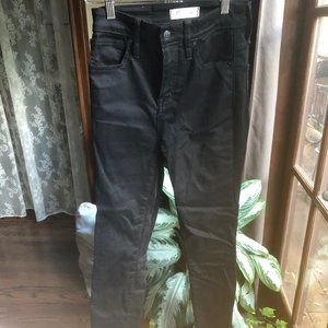 NEW Madewell Curvy Highrise Skinny black jeans